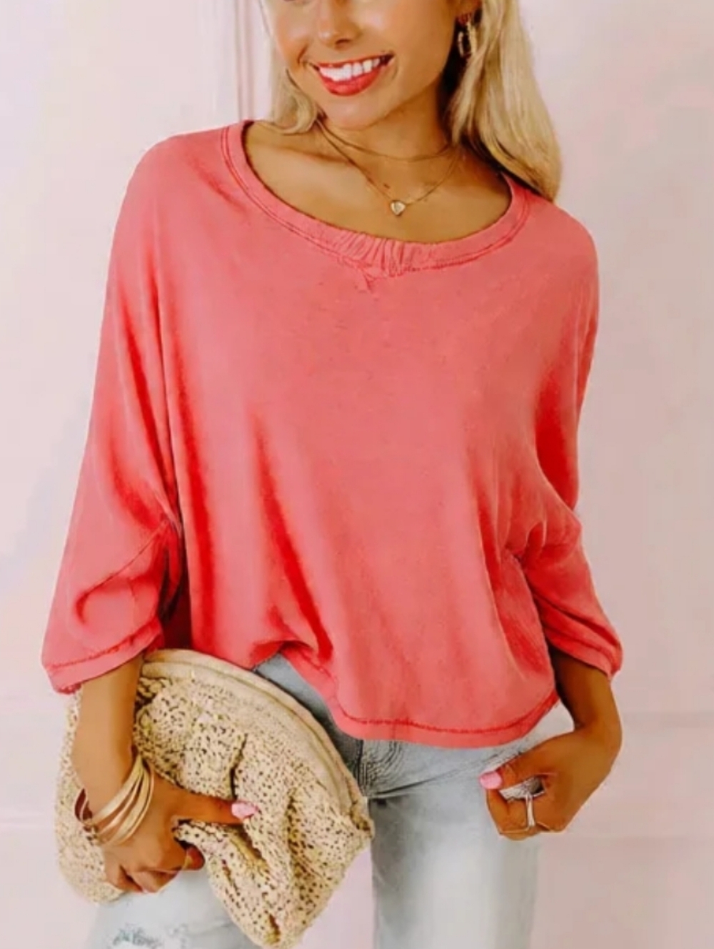 aerie woman's Oversized Scoop Neck Pullover